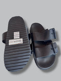 All Saints Black Sian Sandal 7 NEW