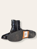 CAT black ankle boot with buckle 10