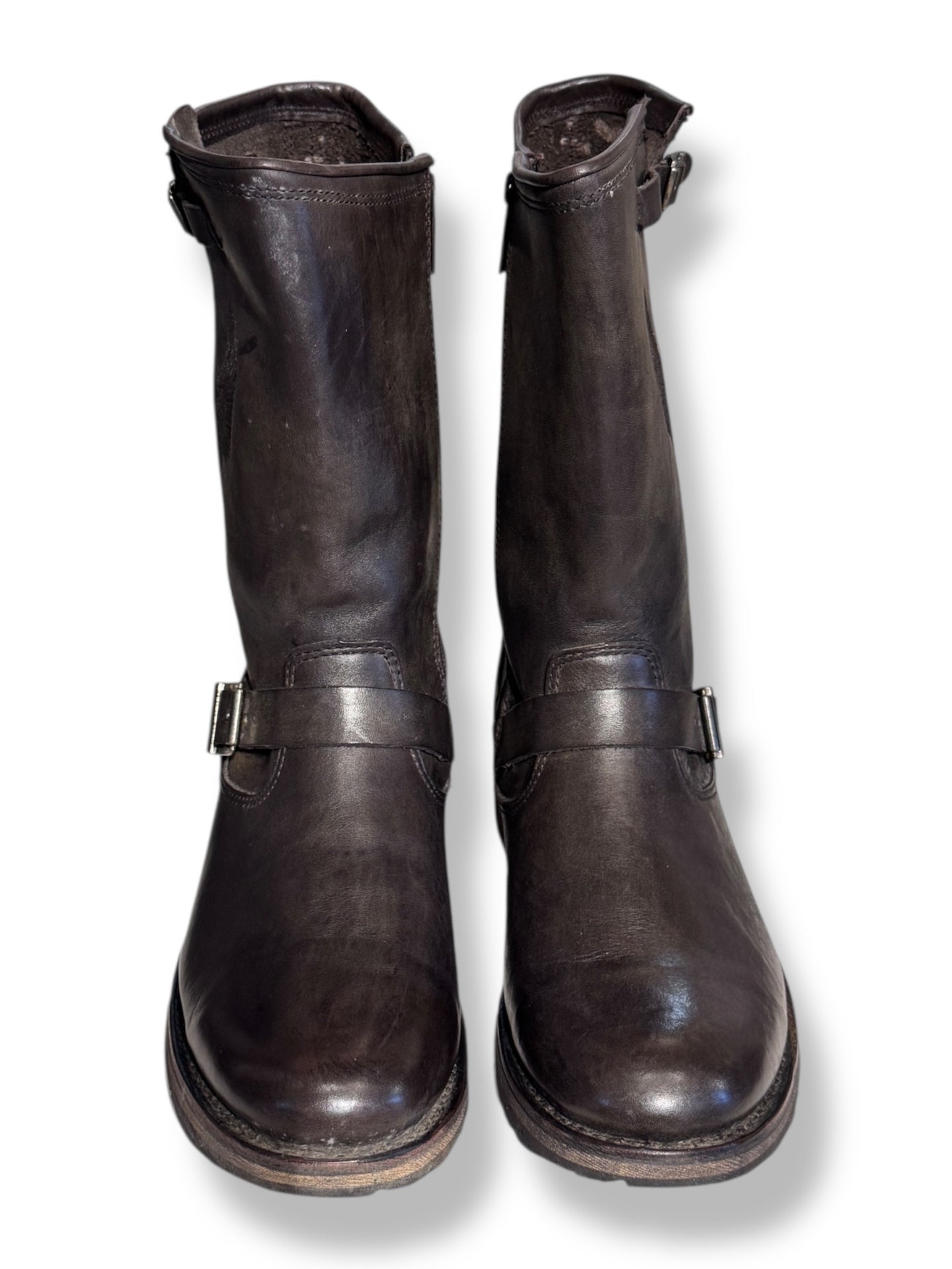 Harley Davidson brown riding boot 10