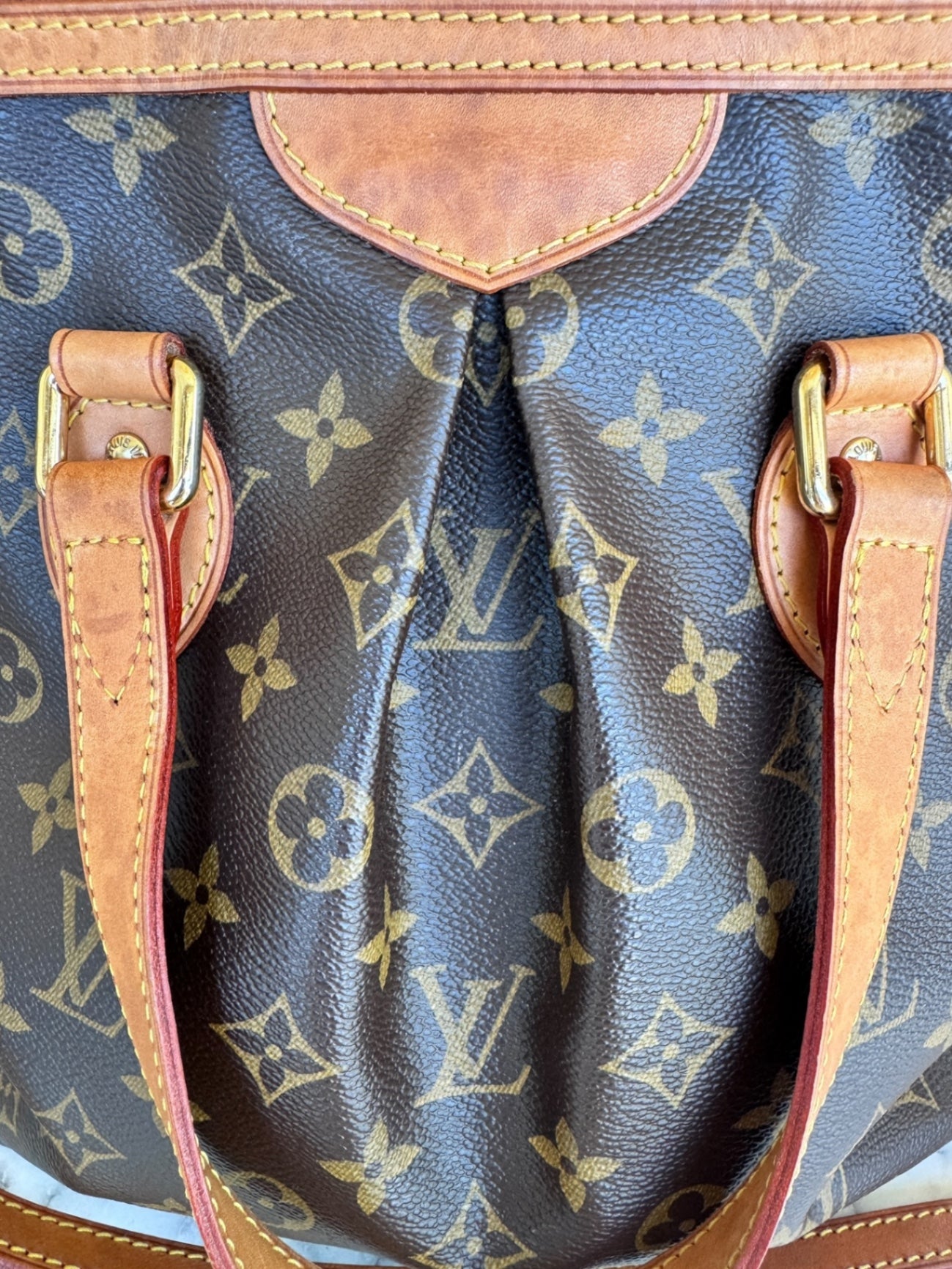 LOUIS VUITTON Monogram Canvas Palermo PM Bag RRP $1650