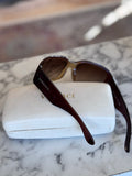 Versace Brown sunglasses with case