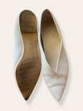 VIVAIA v-cut knit flats cream size 8 (41)