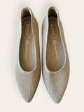 VIVAIA ARIA beige hemp pointy toes size 8.5