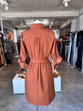 Madison Rust shirt dress M NEW