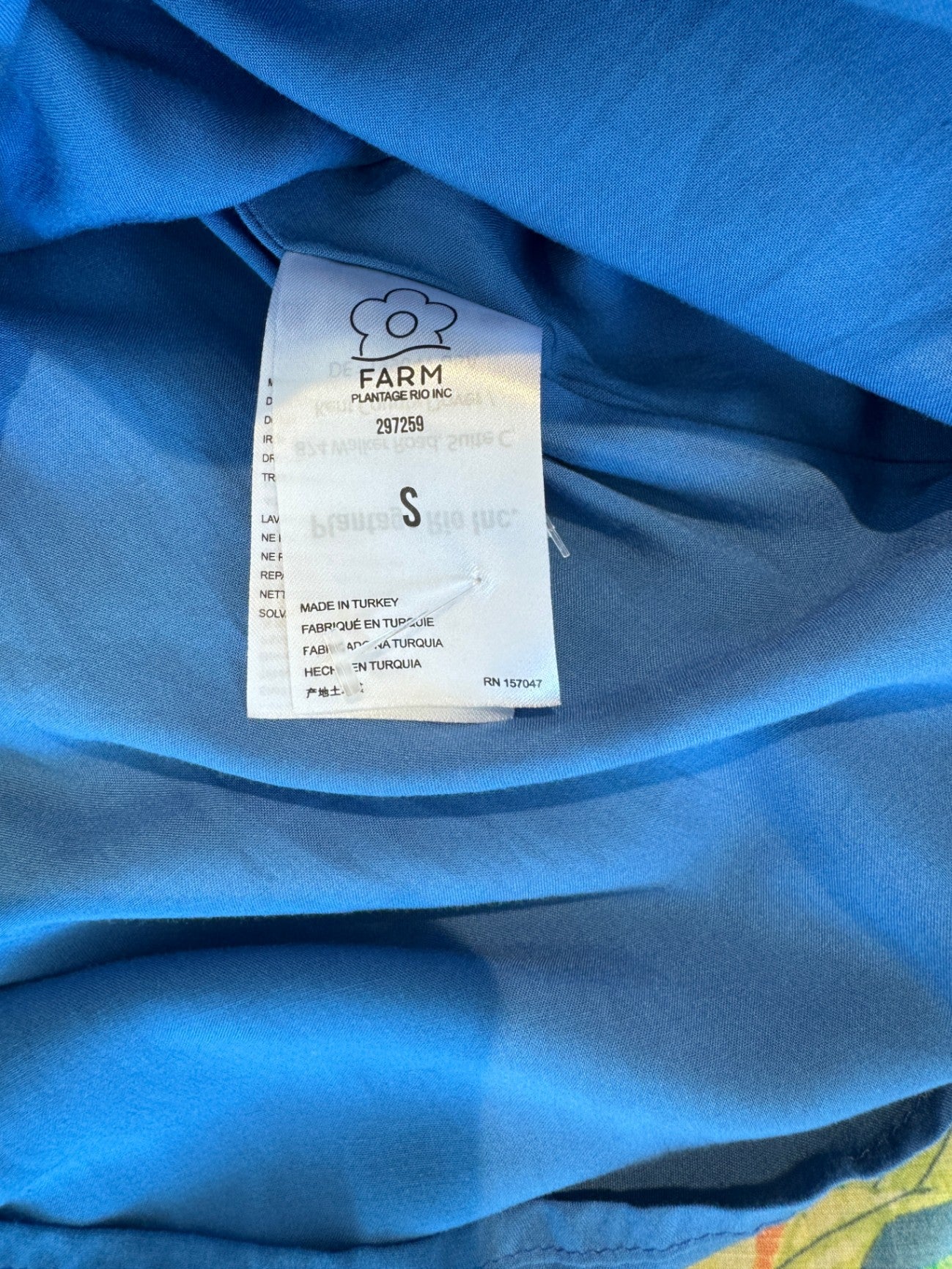 Farm Rio pinapple dress NEW w tags S RRP 2.600