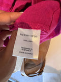 Brave + True pink linen dress M NEW with tag of R3,499