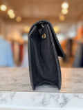Bally black vintage clutch RRP 4K