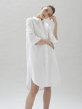 COS White cotton shirt dress 38 RRP R1,800