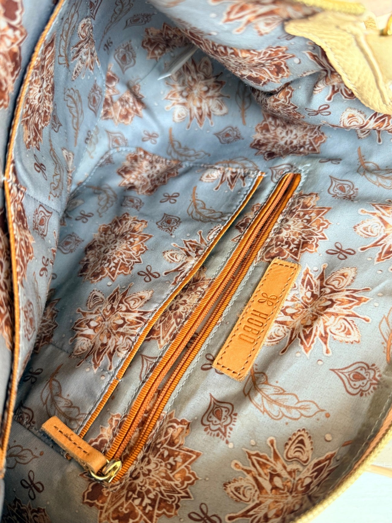 HOBO camel colour slouch bag RRP 3.5 to 5K