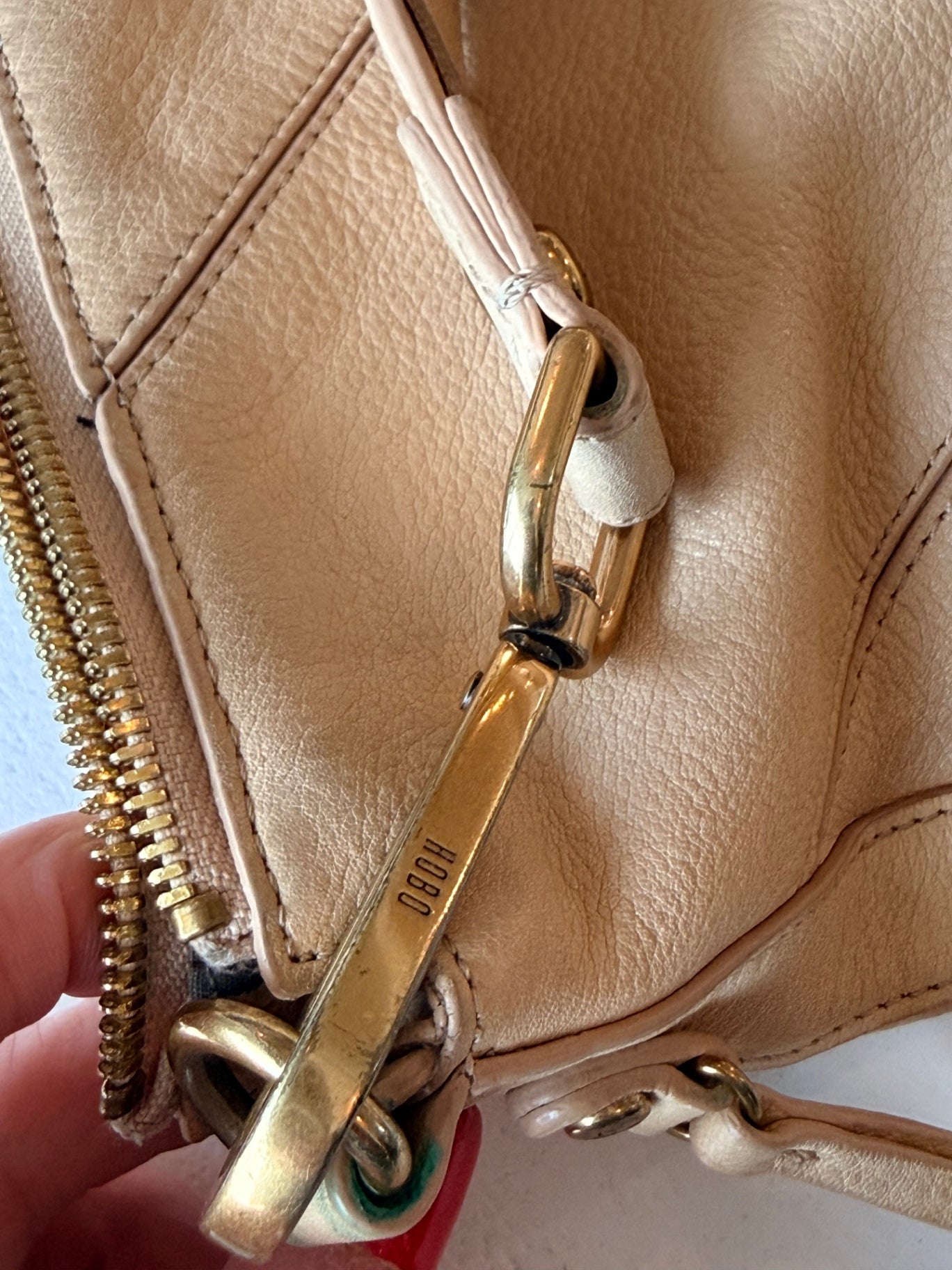 HOBO camel colour slouch bag RRP 3.5 to 5K