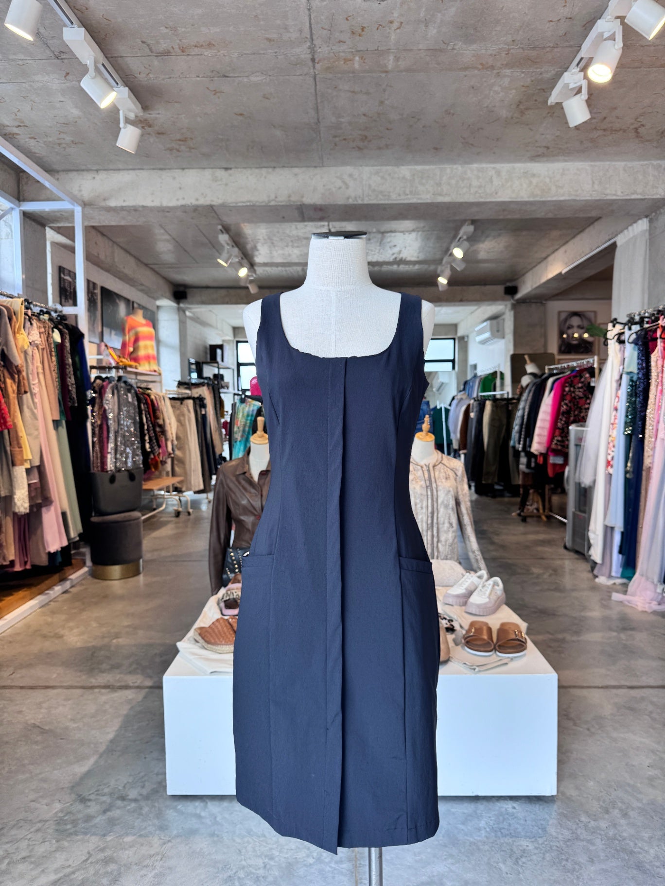 LVER black dress w cropped jacket Size 8-10 RRP $189