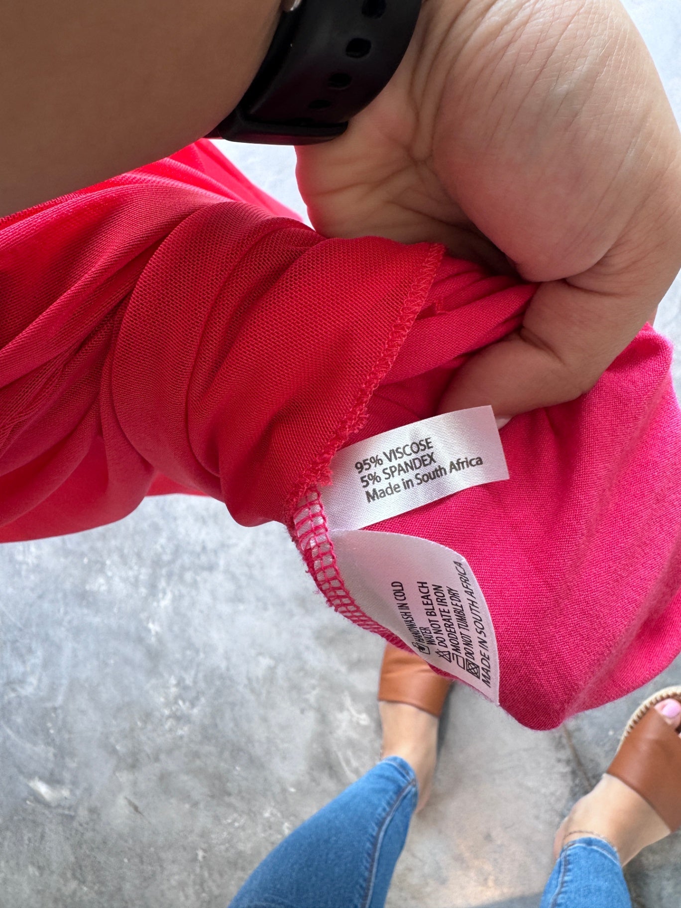 Studio 16 bright pink flowy s/less dress 34