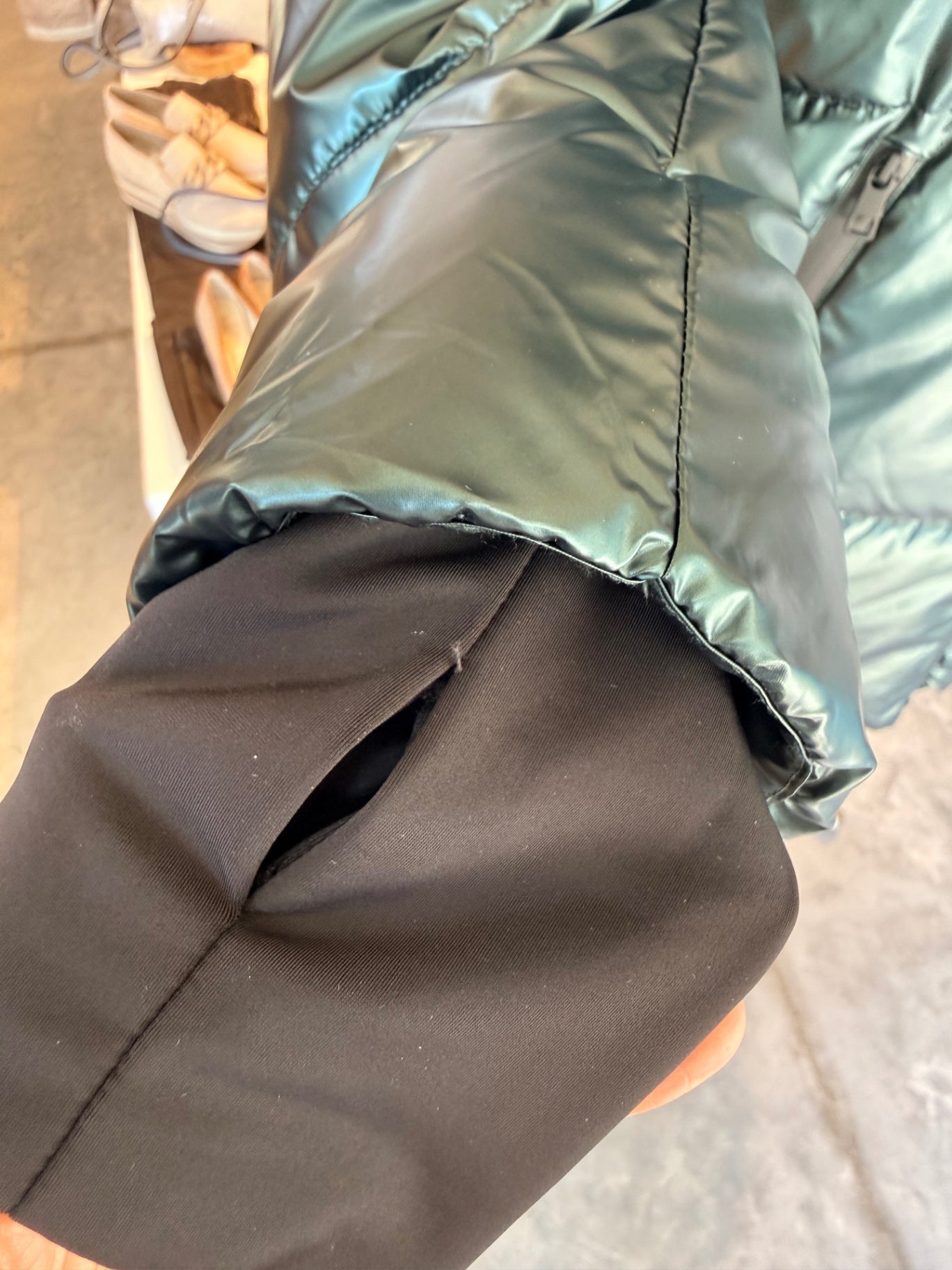 ANDAM green metallic jacket NEW RRP R6,999