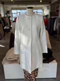 Pringle of Scotland white coat 10