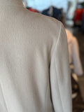 Naf Naf light beige Wool & cashmere long coat size 12