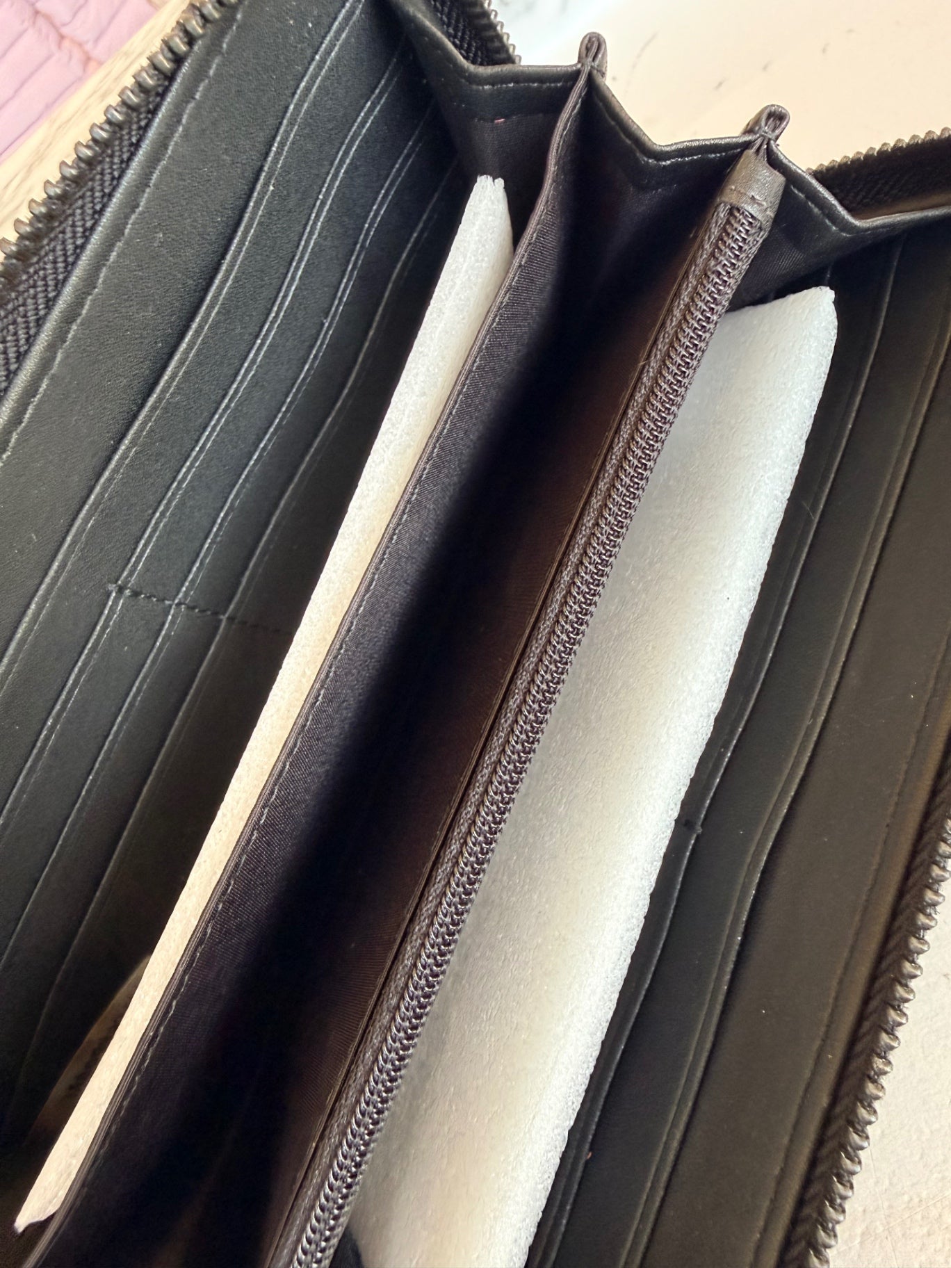 Julz Constance black wallet New with box