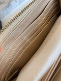 Julz Constance gold zip around wallet NEW