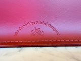 Cambridge Satchel red leather laptop bag RRP $235