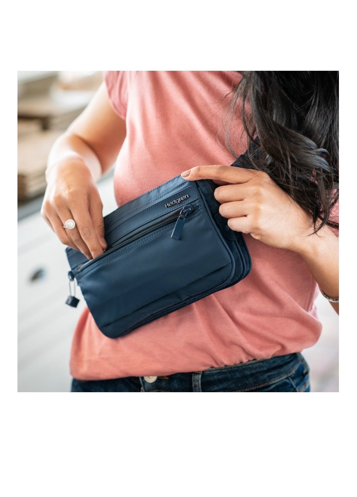 Hedgren Navy Blue Women's handbag RRP 1.399