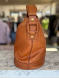 Cole Haan tan big satchel leather bag RRP 7K
