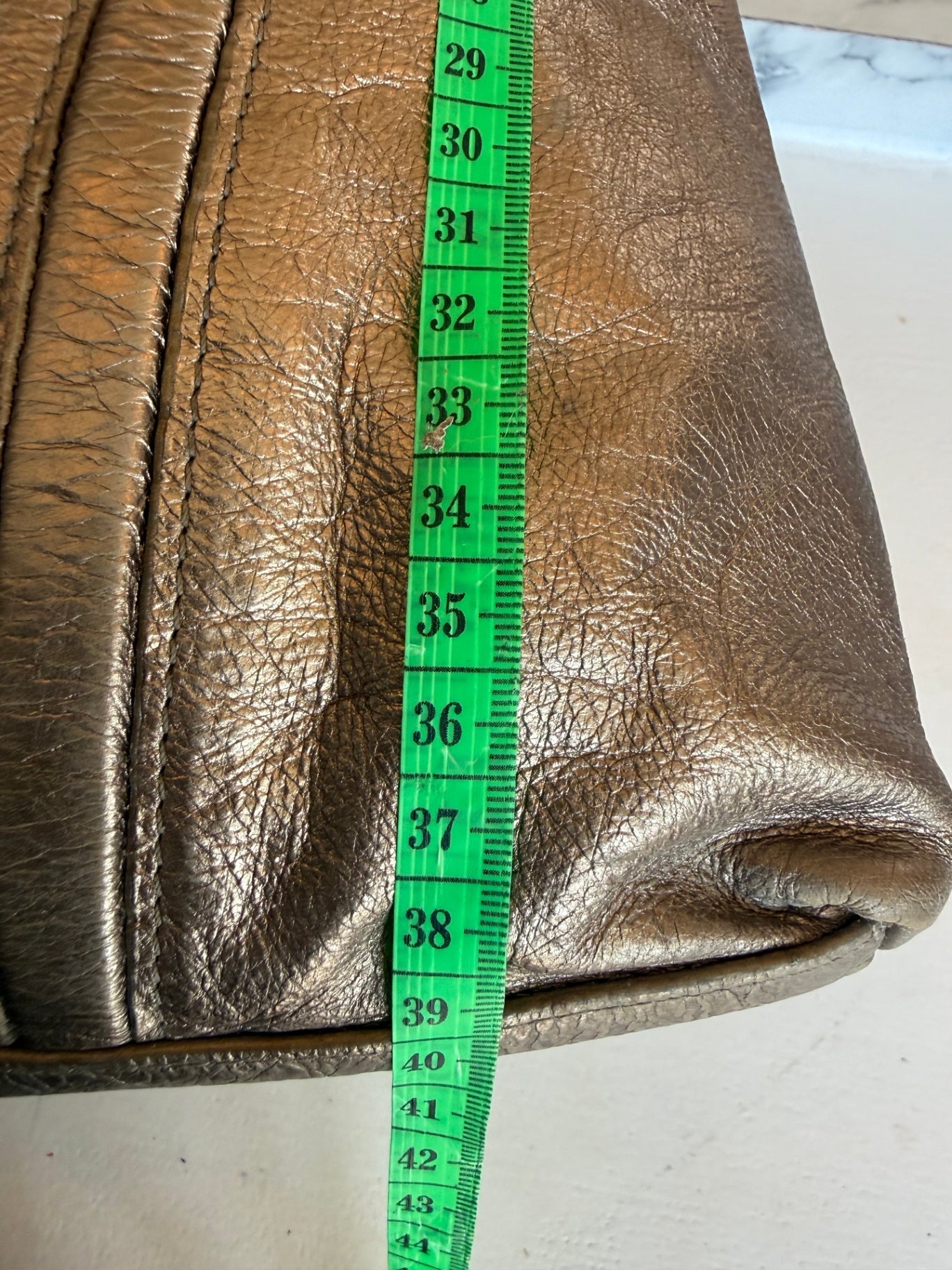 Cole Haan metallic leather tote RRP 4.9K