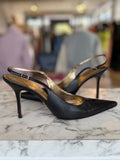 Dolce & Gabanna black pointy heels size 6 RRP 12-20K