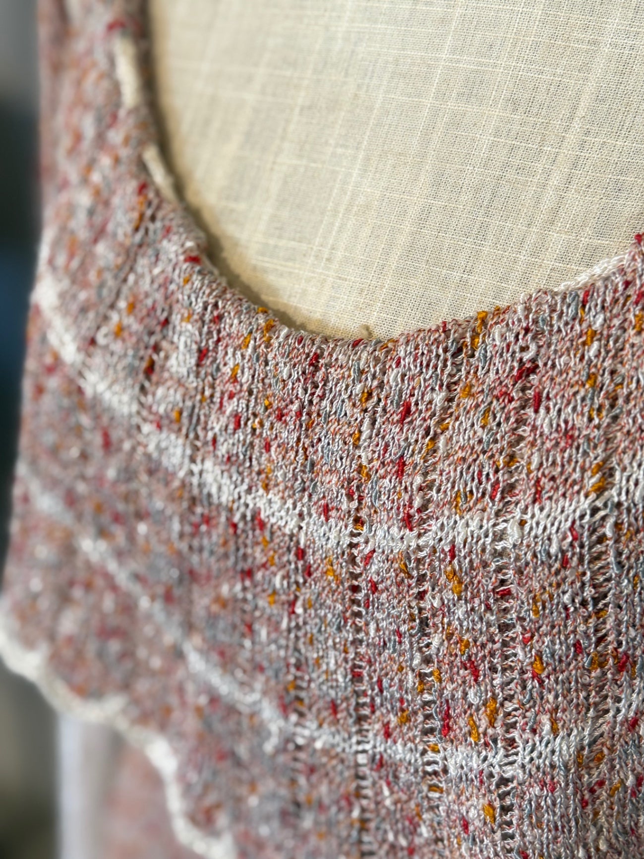 DesignIt Mary Farrin knitted dress and shawl S/M RRP 5.5K