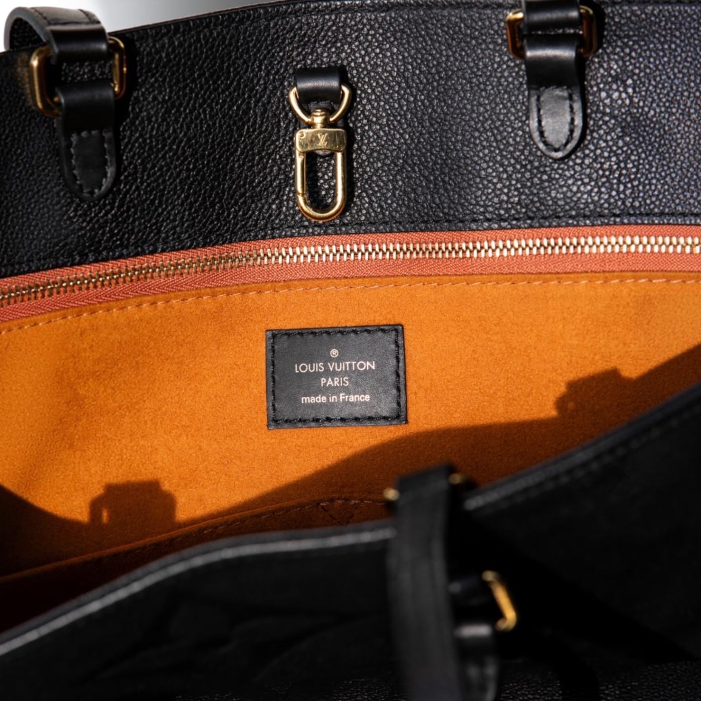 Louis Vuitton OnTheGo GM Monogram Empreinte Leather Tote – Black