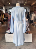 Brave & True soft blue dress with belt M