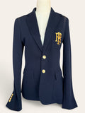Polo Ralph lauren navy crest blazer RRP 6.5K - 8.5K
