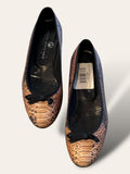 JAIME MASCARO snake skin pumps 4_ (R1495)