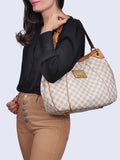 Louis Vuitton Galliera PM Damier Azur Shoulder Bag