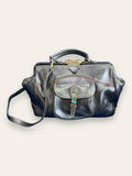 Crisher by Piero black leather doctor's bag