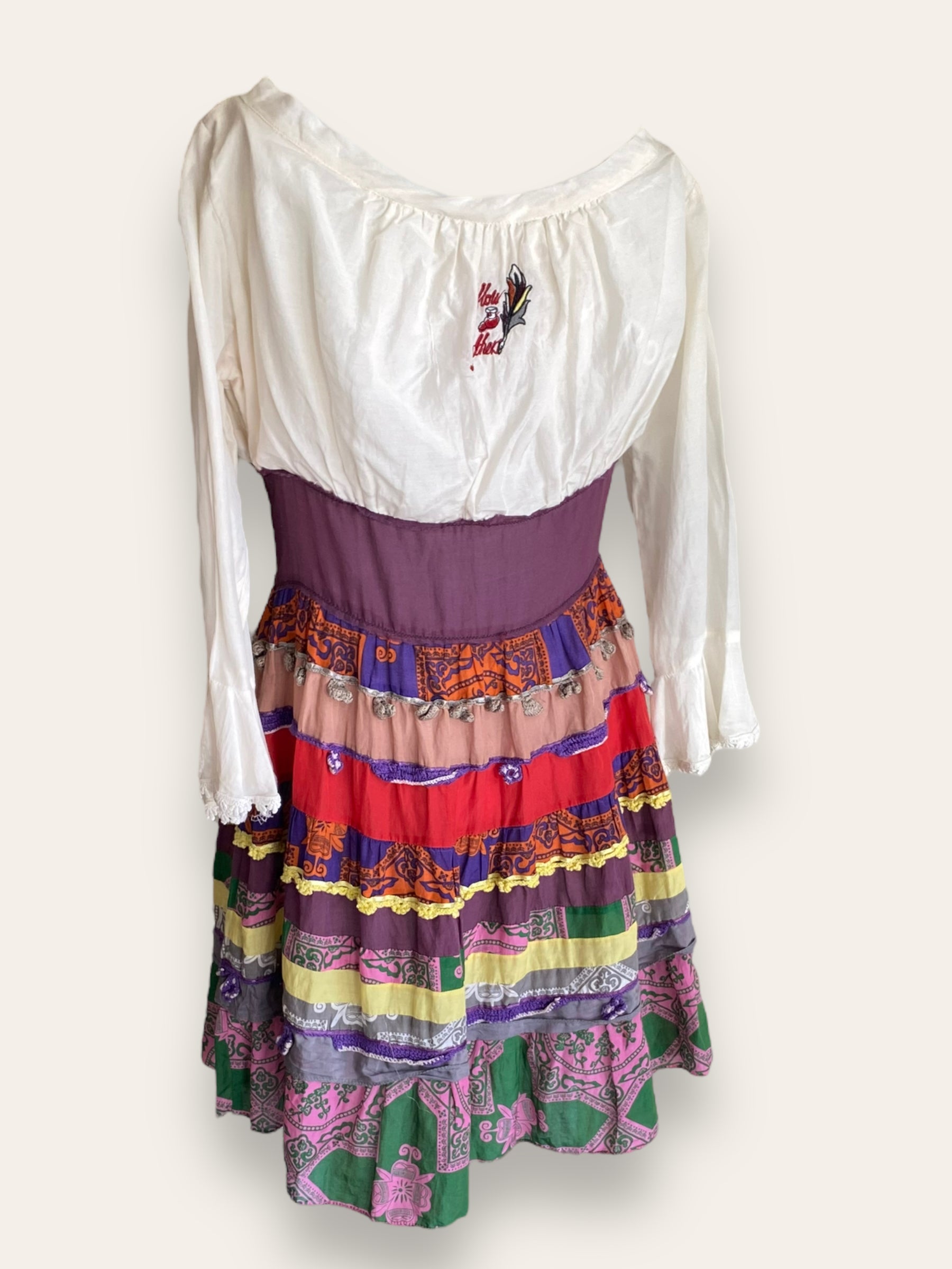 Odd Molly gypsy style tiered dress RRP $150