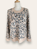 H&M animal print knit L