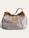 Louis Vuitton Galliera PM Damier Azur Shoulder Bag